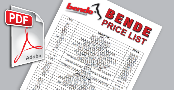 image of price list